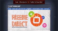 Desktop Screenshot of freebiedirect.com