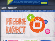 Tablet Screenshot of freebiedirect.com